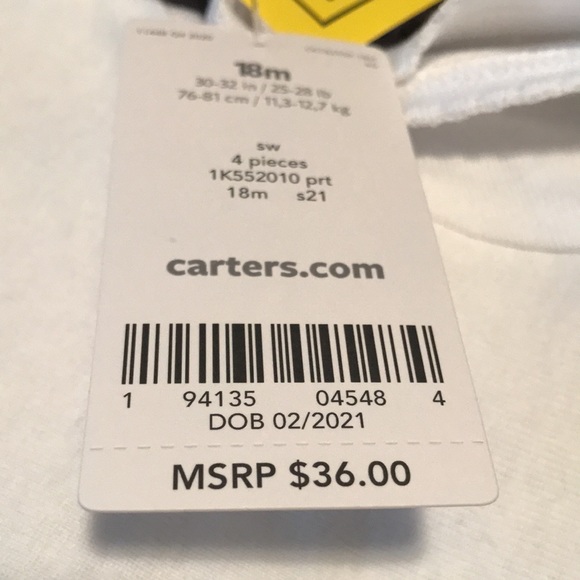 NWT Carter’s 18 month toddler pajama sets - Picture 7 of 7